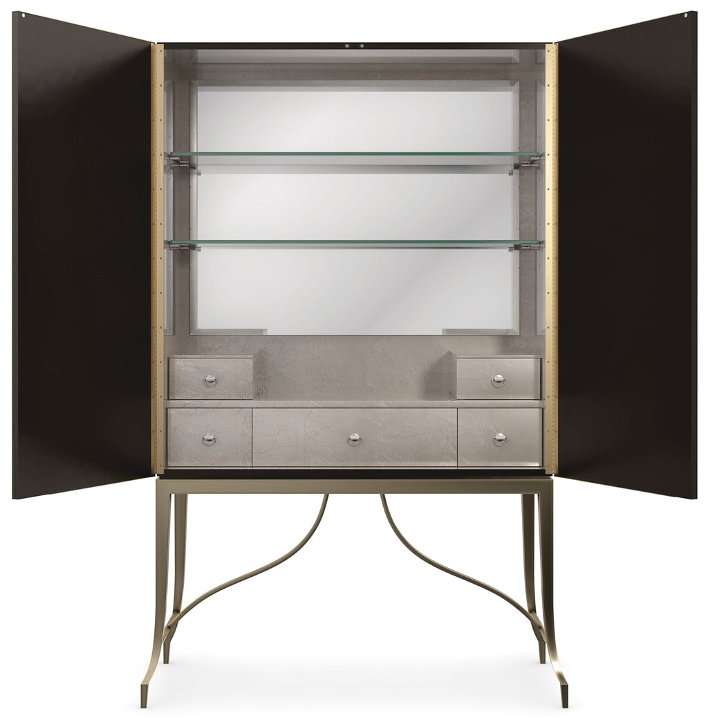 Caracole Signature Metropolitan Uptown Tall Cabinet Clearance