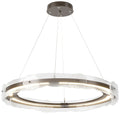 Solstice LED Pendant - Bronze - Clear