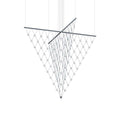 Sonneman Constellation Galaxy Matrix 2 Light 58" Wide LED Suspension Multi Light Pendant