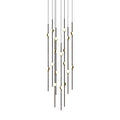 Sonneman Constellation 12" Wide LED Multi Light Pendant with White Optical Acrylic Shades and 240" Cable - 2200K