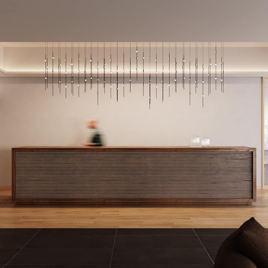 Sonneman Constellation 12" Wide LED Multi Light Pendant with White Optical Acrylic Shades and 120" Cable - 2200K