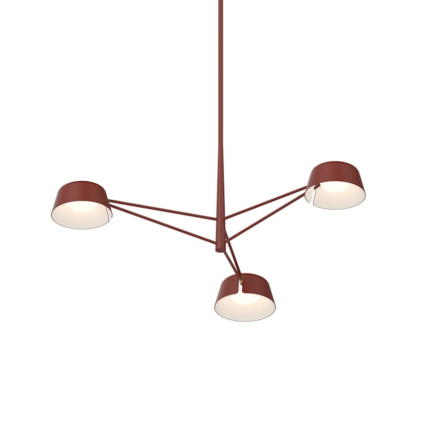 Sonneman Ray 36" Wide LED Round Chandelier