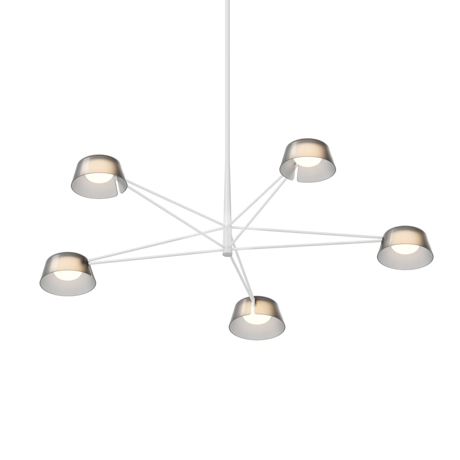 Sonneman Ray 45" Wide LED Round Chandelier