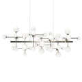 Sonneman Nebula 42 Light 69" Wide LED Abstract Chandelier