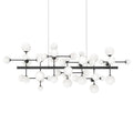 Sonneman Nebula 69" Wide Linear Chandelier