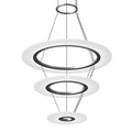 Sonneman Arctic Rings 3 Light 31" Wide LED Ring Chandelier