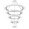 Sonneman Arctic Rings 5 Light 37" Wide LED Ring Chandelier