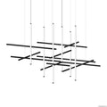 Sonneman Labyrinth 89" Wide LED Abstract Chandelier
