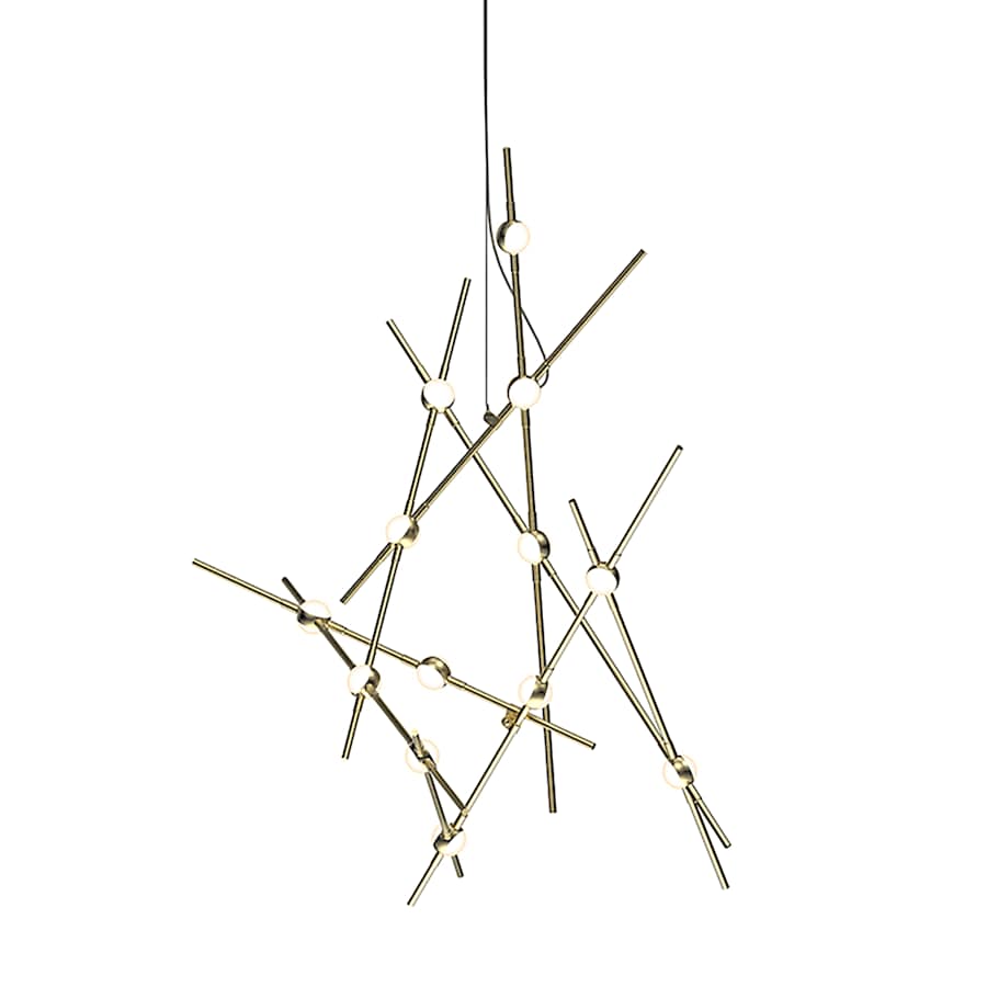 Sonneman Constellation Aquila Minor 13 Light 26" Wide LED Abstract Multi Light Pendant