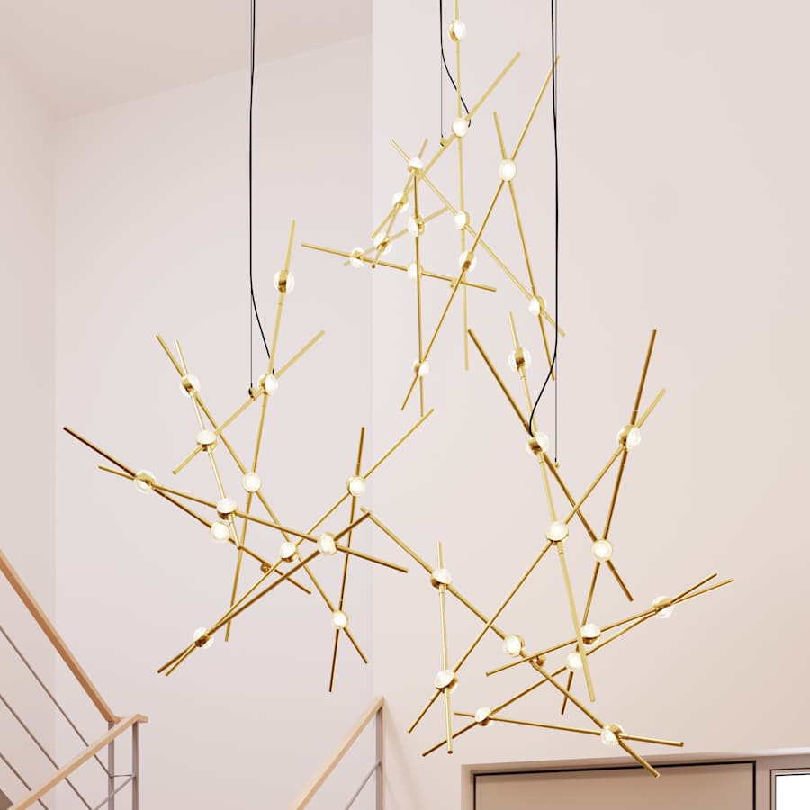 Sonneman Constellation 26" Wide Chandelier