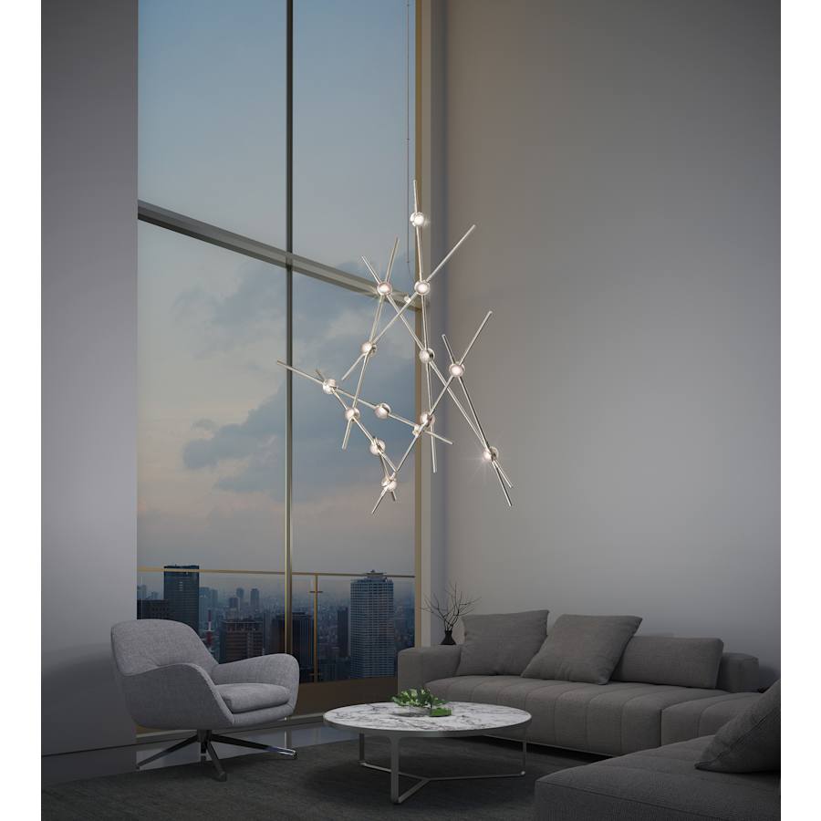 Sonneman Constellation 26" Wide Abstract Chandelier