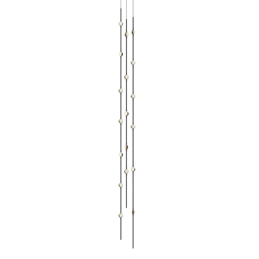 Sonneman Constellation 6" Wide Beaded Chandelier