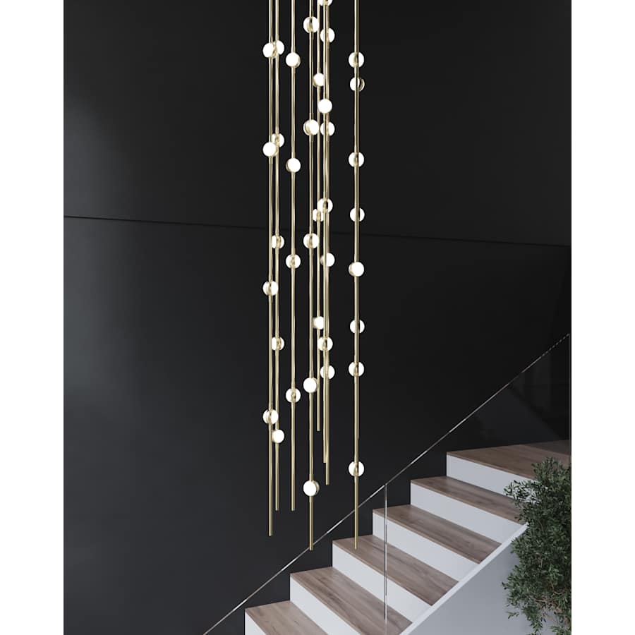Sonneman Constellation 12" Wide Chandelier