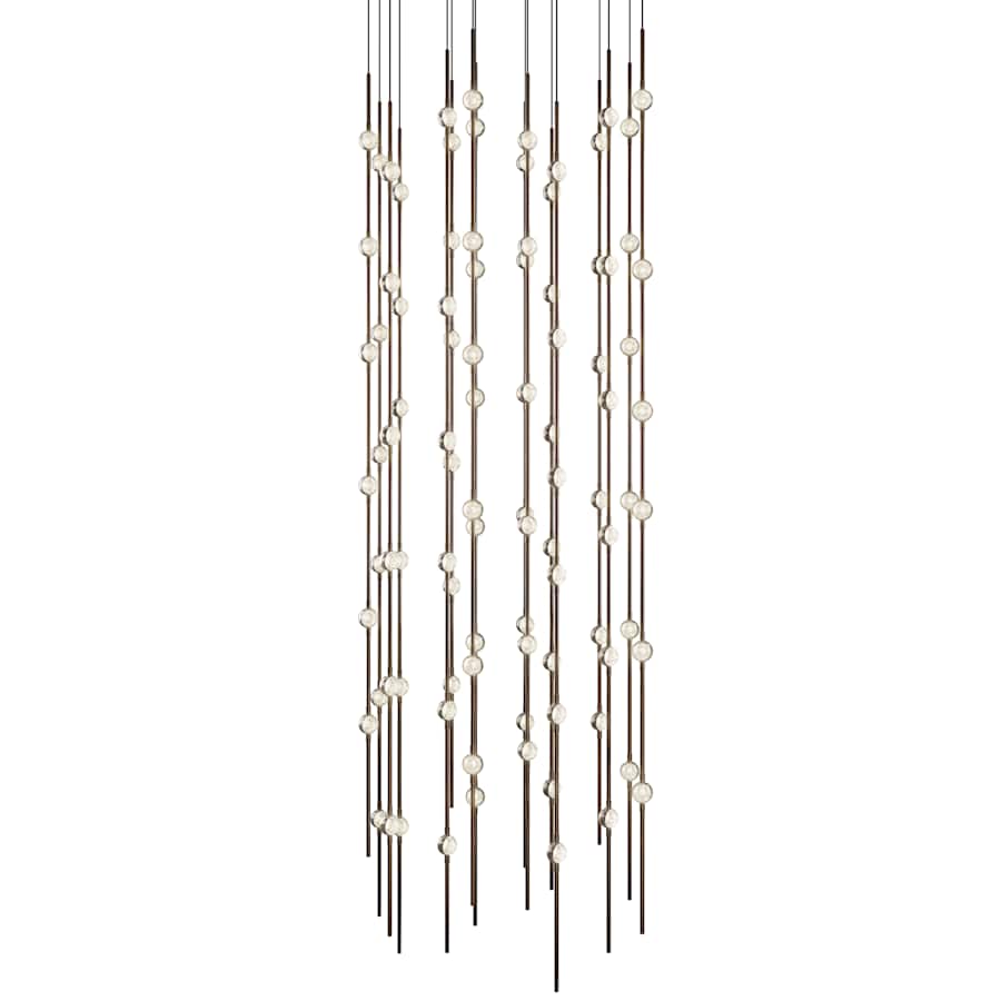 Sonneman Constellation 22" Wide Beaded Chandelier