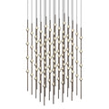 Sonneman Constellation 21" Wide Beaded Chandelier