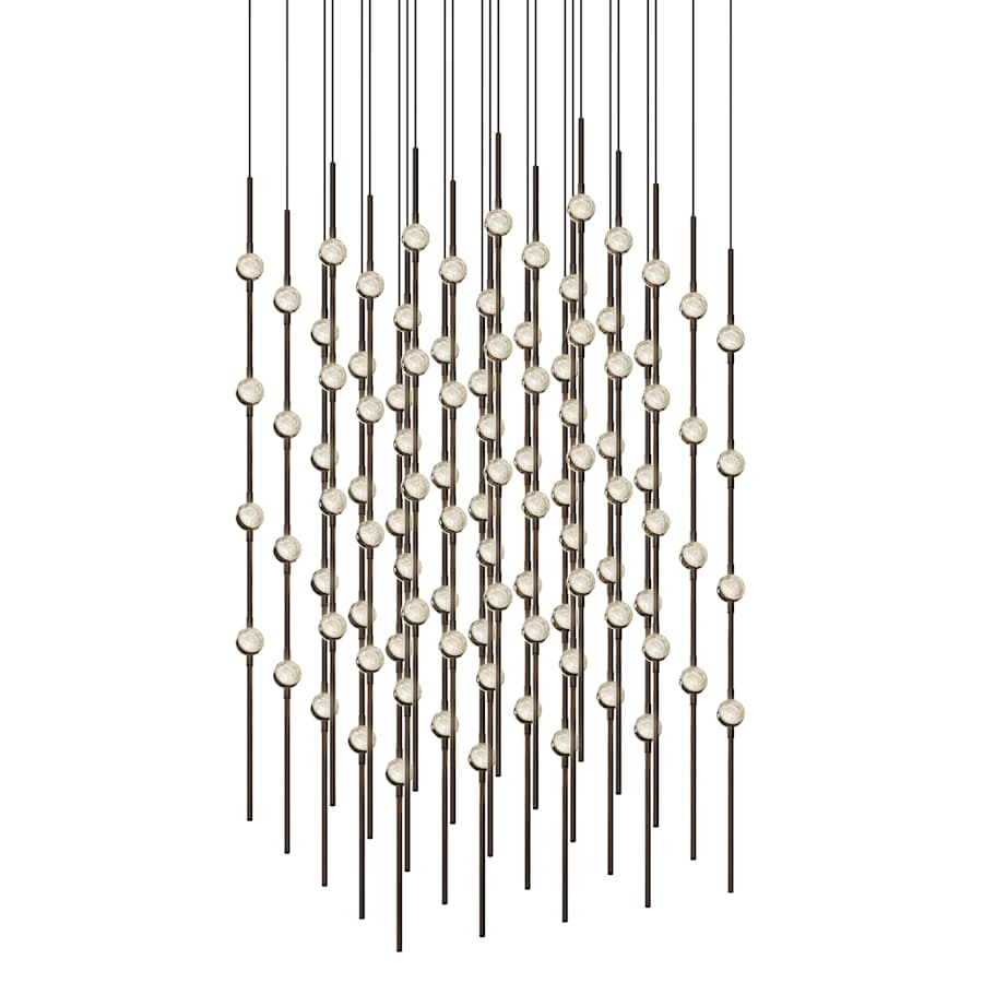 Sonneman Constellation 21" Wide Beaded Chandelier