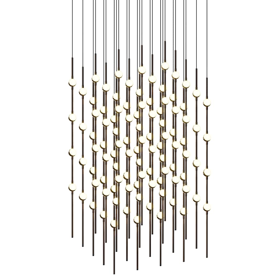 Sonneman Constellation 21" Wide Beaded Chandelier