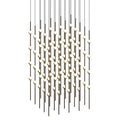 Sonneman Constellation 21" Wide Beaded Chandelier