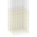 Sonneman Constellation Cosmic Cube 245 Light 30" Wide LED Abstract Multi Light Pendant