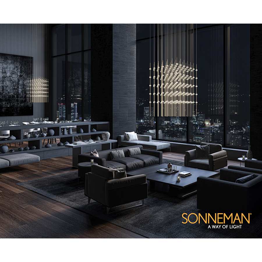 Sonneman Constellation 30" Wide Chandelier