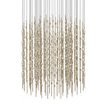 Sonneman Constellation Centaurus Cylinder 3 Light 48" Wide LED Abstract Chandelier