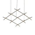 Sonneman Constellation 67" Wide Abstract Chandelier