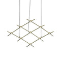 Sonneman Constellation Aquarius Minor 9 Light 67" Wide LED Chandelier