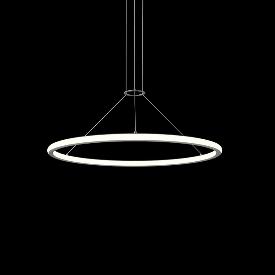 Sonneman Luna 38" Wide LED Ring Chandelier - 3500K