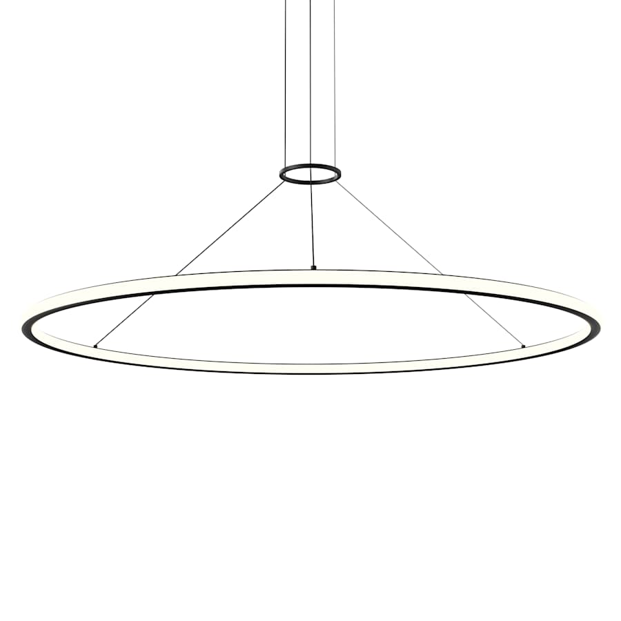 Sonneman Luna 62" Wide LED Ring Chandelier - 2700K