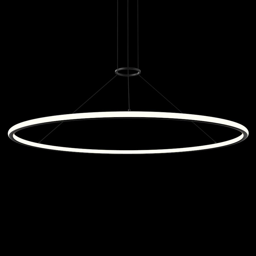 Sonneman Luna 62" Wide LED Ring Chandelier - 3500K