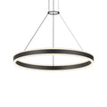 Sonneman Double Corona 32" Wide Integrated LED Ring Chandelier with Acrylic Shades