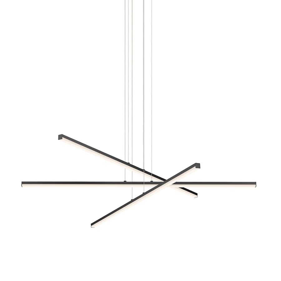 Sonneman Stix 40" Wide Chandelier