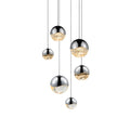 Sonneman Grapes 6 Light 12" Wide LED Suspension Multi Light Pendant