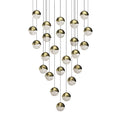 Sonneman Grapes 24 Light 27" Wide LED Suspension Multi Light Pendant