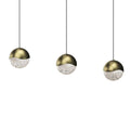 Sonneman Grapes 3 Light 38" Wide LED Suspension Linear Pendant