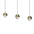 Sonneman Grapes 3 Light 38" Wide LED Suspension Linear Pendant