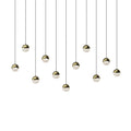 Sonneman Grapes 11 Light 37" Wide LED Suspension Linear Pendant