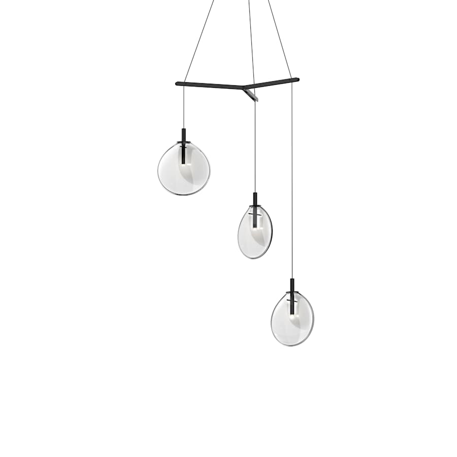Sonneman Cantina 3 Light 30" Wide Full Sized Pendant