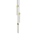 Sonneman V Panels 4" Wide Suspension Multi Light Pendant