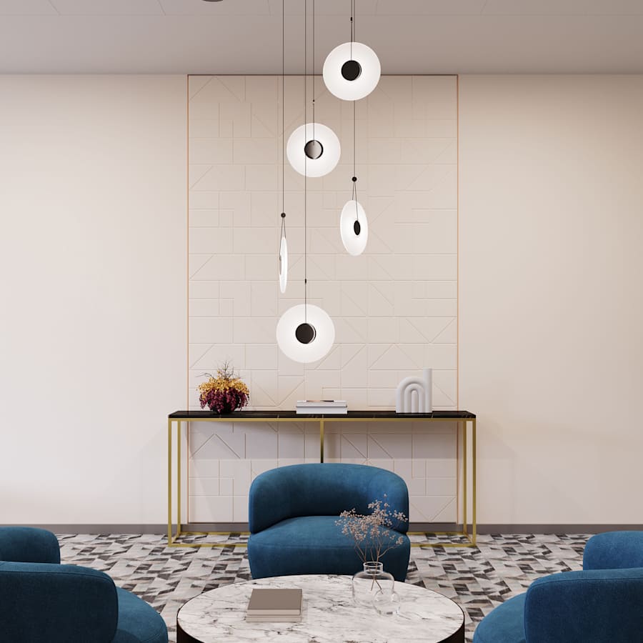 Sonneman Meclisse 5 Light LED Pendant