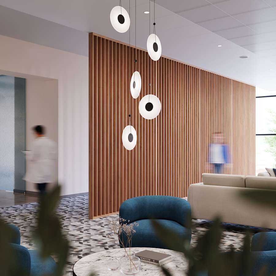Sonneman Meclisse 5 Light LED Pendant