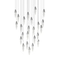 Sonneman Sultana 37" Wide Multi Light Pendant