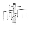 Sonneman Suspenders LED 4-Tier Tri-Bar Multi Light Pendant