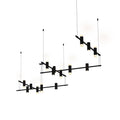 Sonneman Suspenders 15 Light 106" Wide Full Sized Pendant