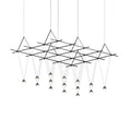 Sonneman Suspenders 15 Light 73" Wide LED Suspension Multi Light Pendant