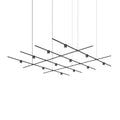 Sonneman Suspenders 12 Light 97" Wide LED Linear Chandelier
