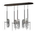 Studio M Megalith 5 Light 48" Wide LED Abstract Linear Pendant
