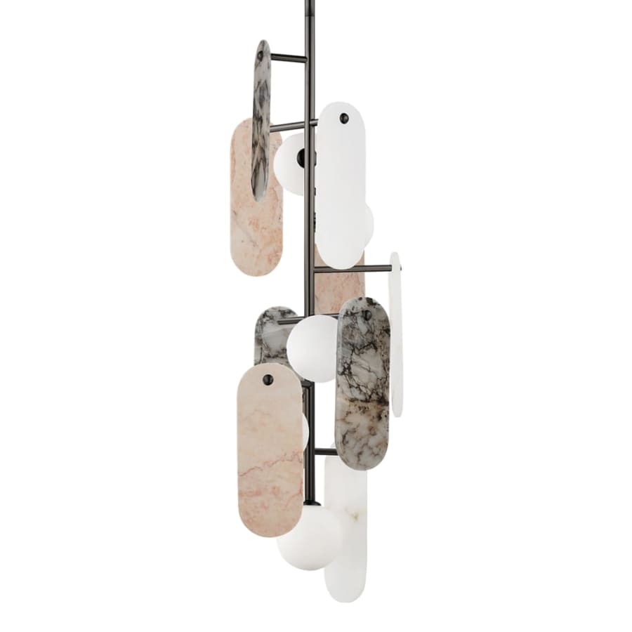 Studio M Megalith 5 Light 13" Wide LED Abstract Pendant