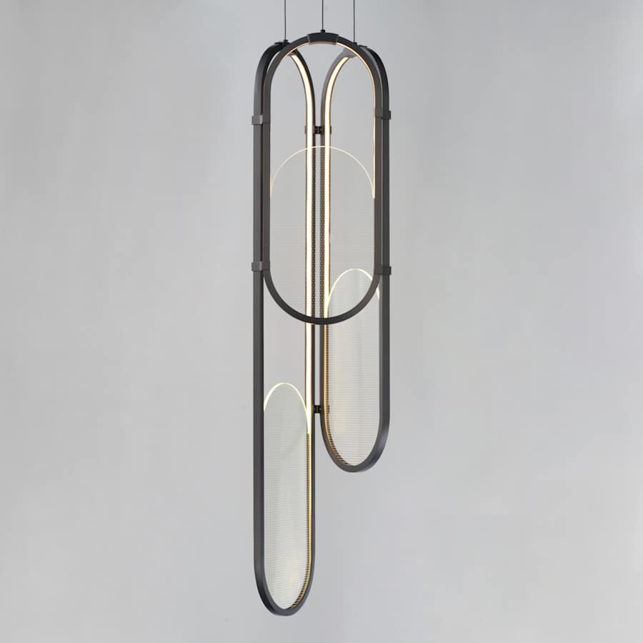 Studio M Trance 10" Wide Multi Light Pendant