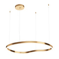 Studio M Unity XL 41" Wide LED Abstract Linear Chandelier